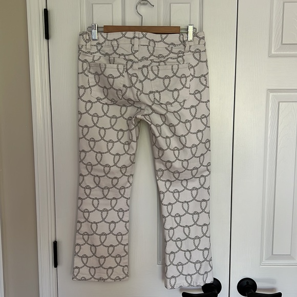 CAbi Cropped Nautical White Jeans - Picture 4 of 4